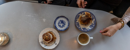 Kaffestunden börjar här