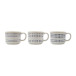Stitch Muggar 3-pack Off-white