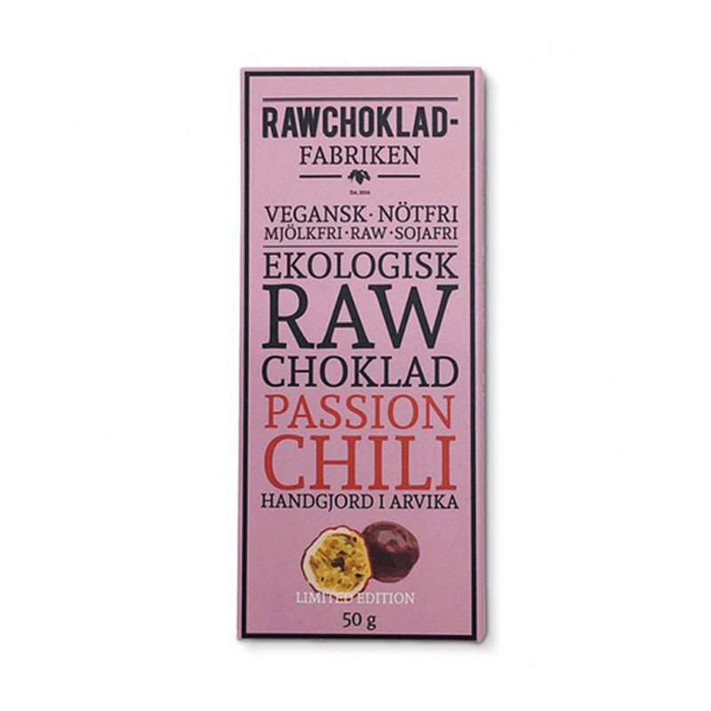 Rawchoklad Chili Passion, 65g