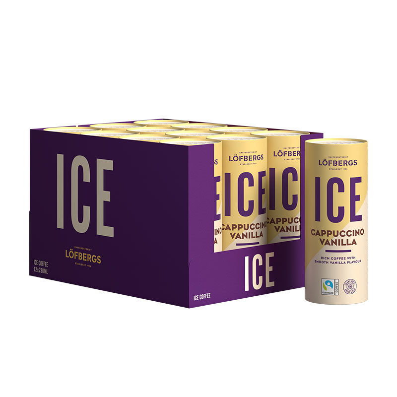 12 st ICE Cappuccino Vanilla 230ml