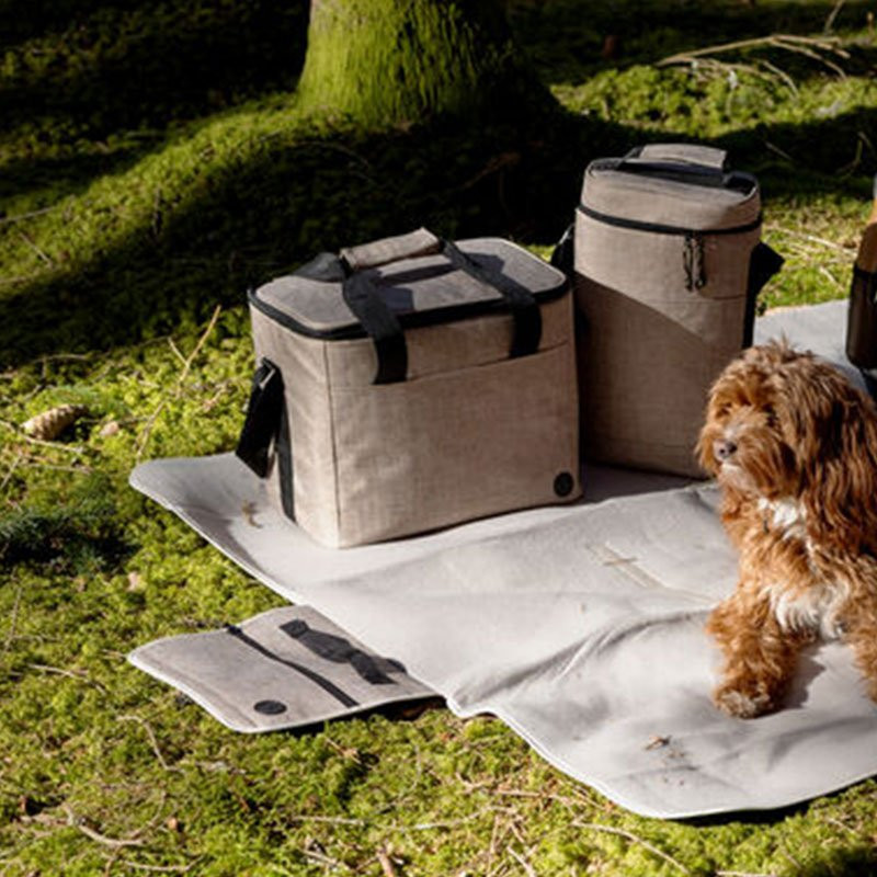 City Kylväska Stor rPET Beige