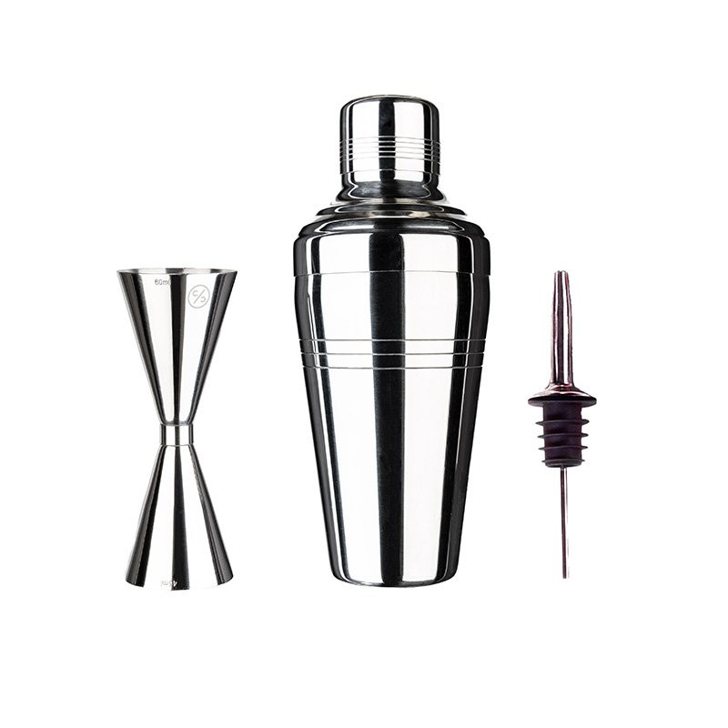 Bar Kit Mini 3-del Shaker, Jigger, Pourer