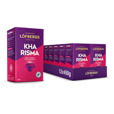 12 st Bryggkaffe Kharisma 450g