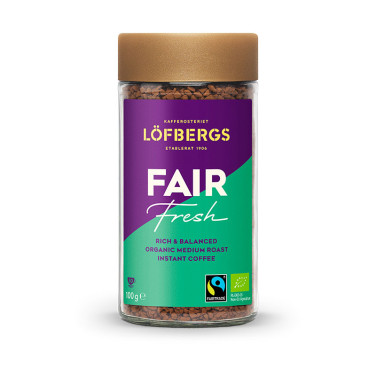Snabbkaffe Fair Fresh 100g