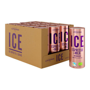 12 st ICE Espresso + Milk 230ml