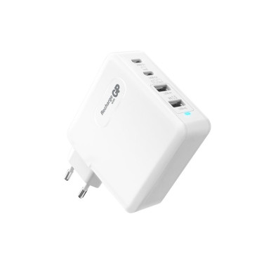 Väggladdare GaN PD 100W 4-portar