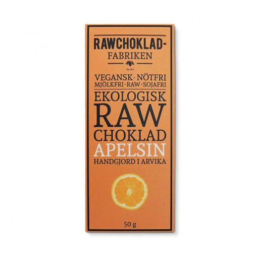 Rawchoklad Apelsin, 65g